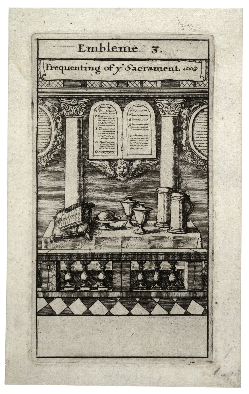 Časté svátosti od Wenceslaus Hollar