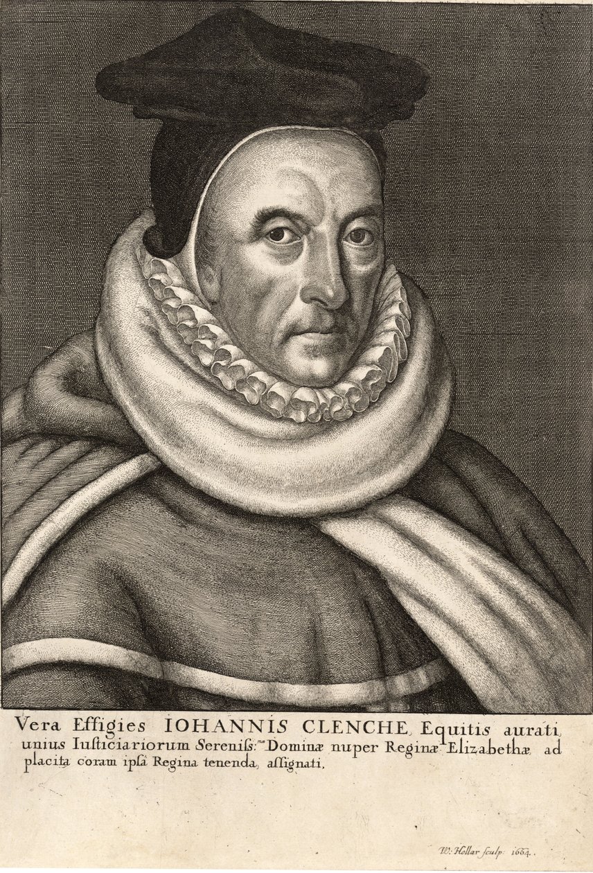 John Clenche. Stav 1 od Wenceslaus Hollar