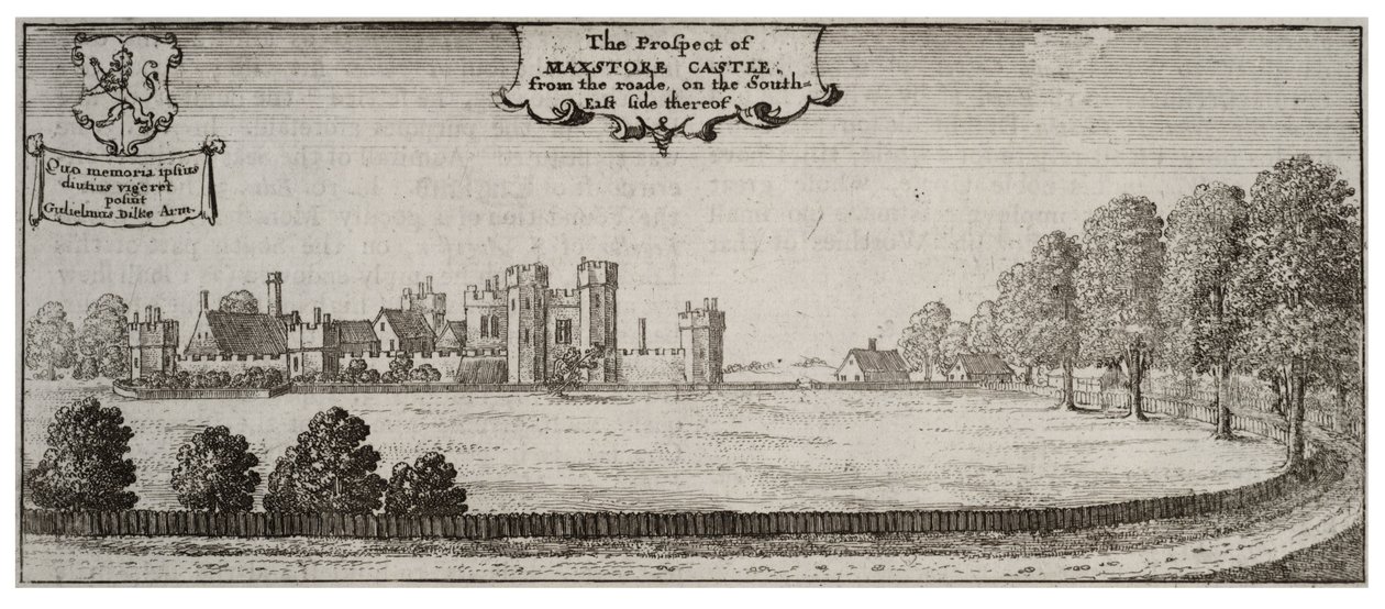 Maxstoke od Wenceslaus Hollar