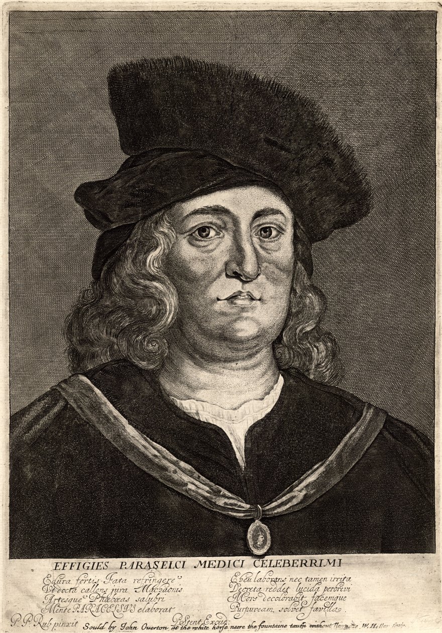 Paracelsus. Stav 2 od Wenceslaus Hollar