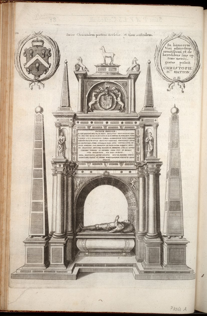 Sir Christopher Hatten od Wenceslaus Hollar