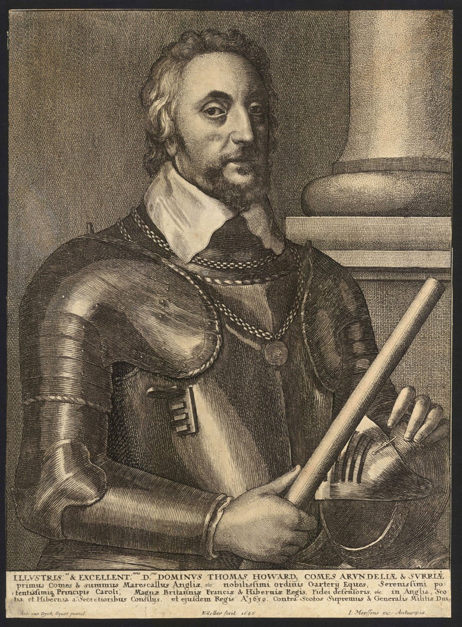 Thomas, hrabě z Arundelu. Stav 1 od Wenceslaus Hollar