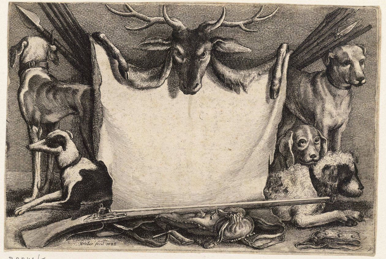 Titul. Stav 1 od Wenceslaus Hollar