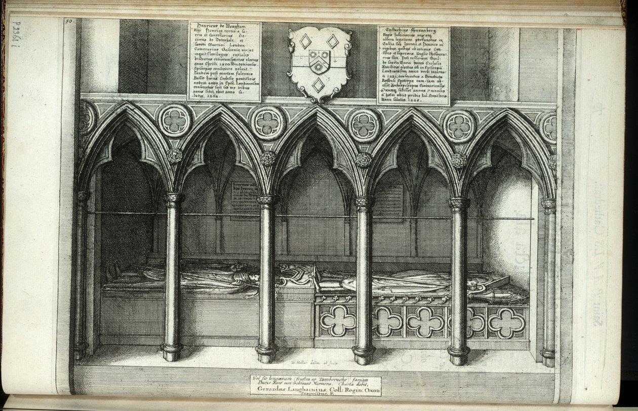 Wengham a Fauconberg. Stav 1 od Wenceslaus Hollar