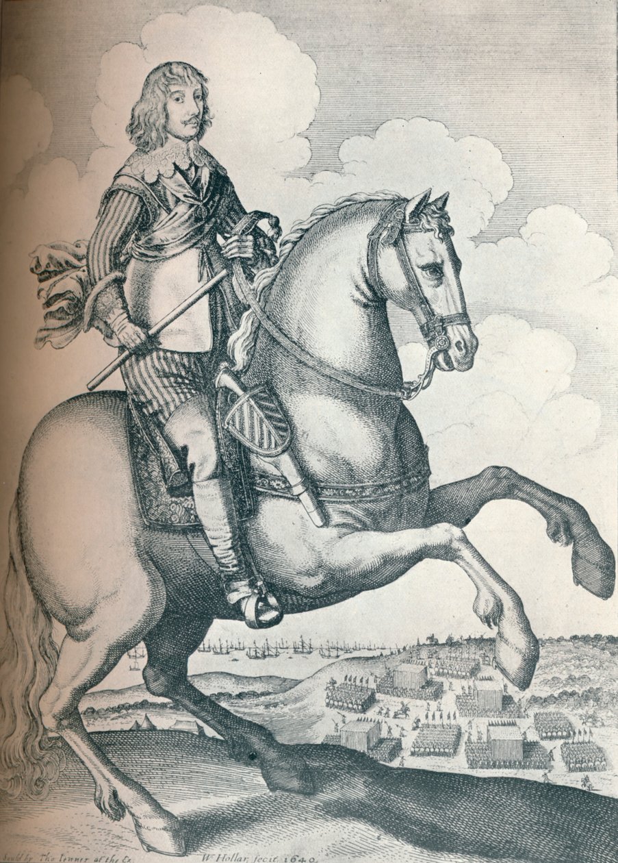 Algernon Percy, 10. hrabě z Northumberlandu, 1640 od Wenceslaus Hollar