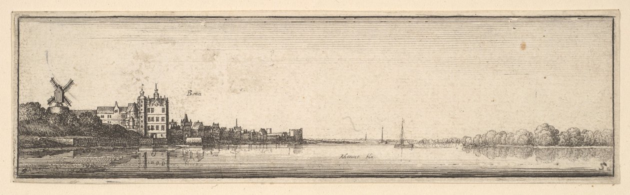Bonn, 1642-1644. od Wenceslaus Hollar