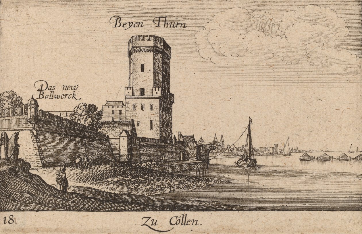 Kolín nad Rýnem, 1635. od Wenceslaus Hollar