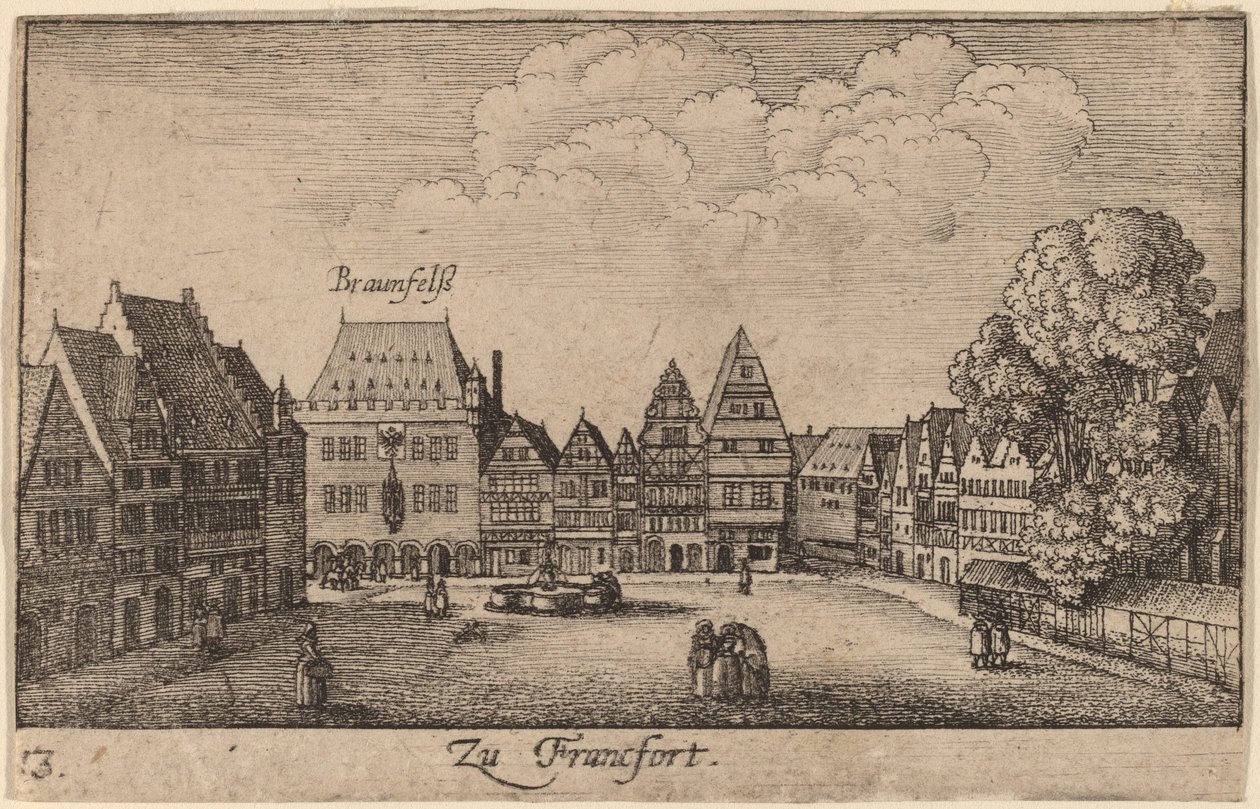 Frankfort od Wenceslaus Hollar