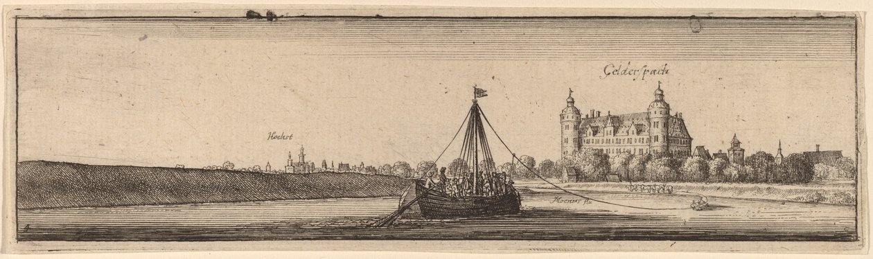Gelderspach od Wenceslaus Hollar