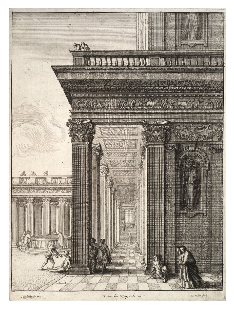 Uzdravení mrzáků



Podle Adama Elsheimera
 (1578-1610)





Alternativní názvy

Adamo Tedesco; Adam Ehlsheimer; Adam Elzheimer

Popis
Německý malíř, designér a výtvarný umělec

Datum narození/úmrtí

18. března 1578
11. prosince 1610

Locatio od Wenceslaus Hollar