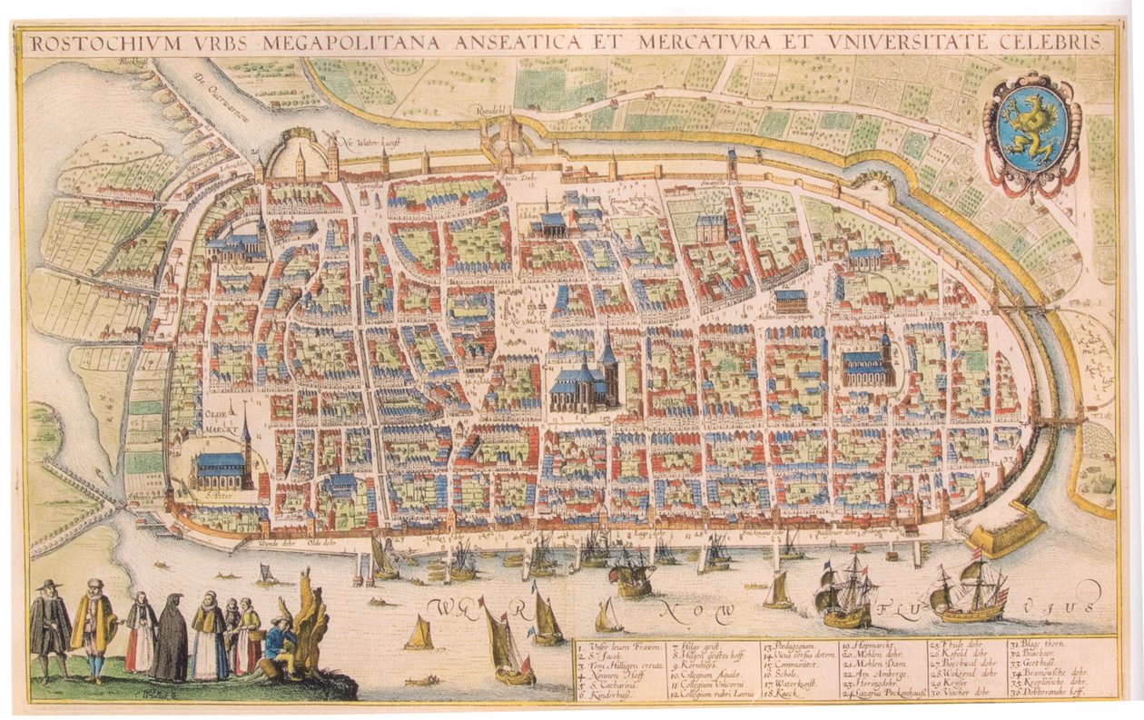 Hollar-Rostock od Wenceslaus Hollar