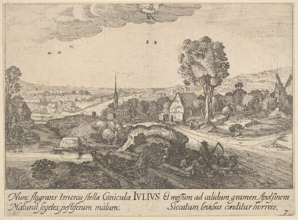 července 1628-29. od Wenceslaus Hollar