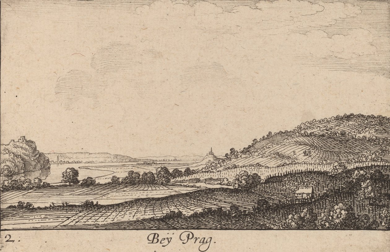 U Prahy, 1635. od Wenceslaus Hollar