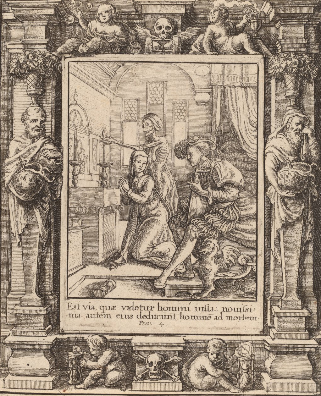 Jeptiška, 1651. od Wenceslaus Hollar