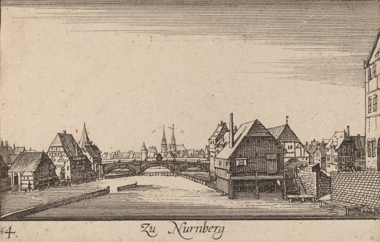Norimberk, 1635. od Wenceslaus Hollar