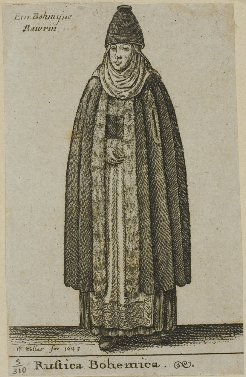 Selka z Čech od Wenceslaus Hollar