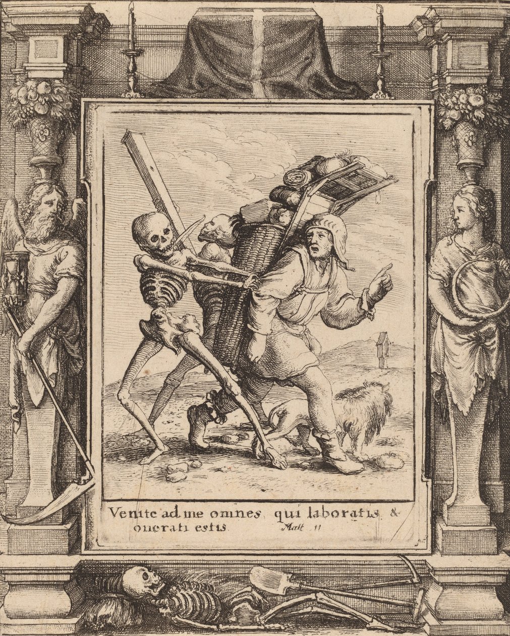 Podomní obchodník, 1651. od Wenceslaus Hollar