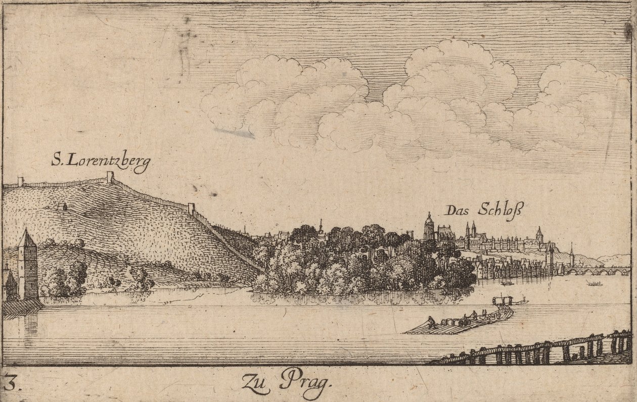 Praha, 1635. od Wenceslaus Hollar