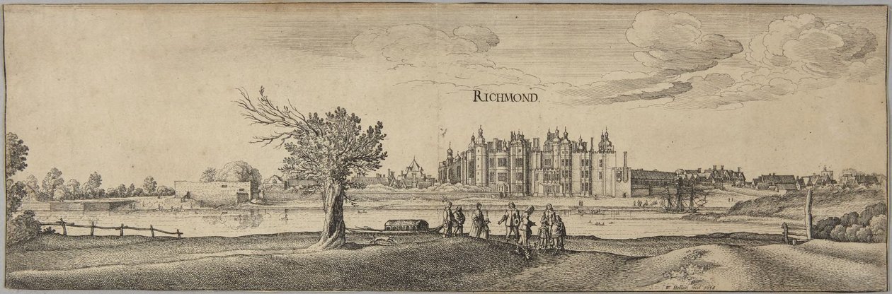 Richmond Park od Wenceslaus Hollar
