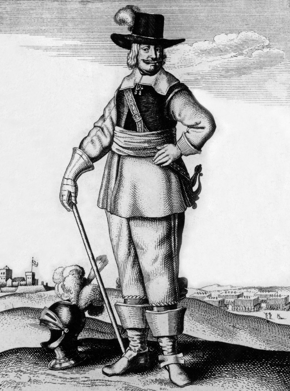 Robert Devereux, 3. hrabě z Essexu od Wenceslaus Hollar