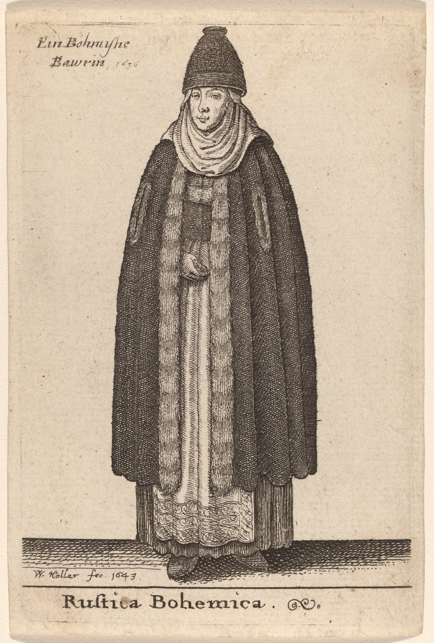 Bohémská země od Wenceslaus Hollar
