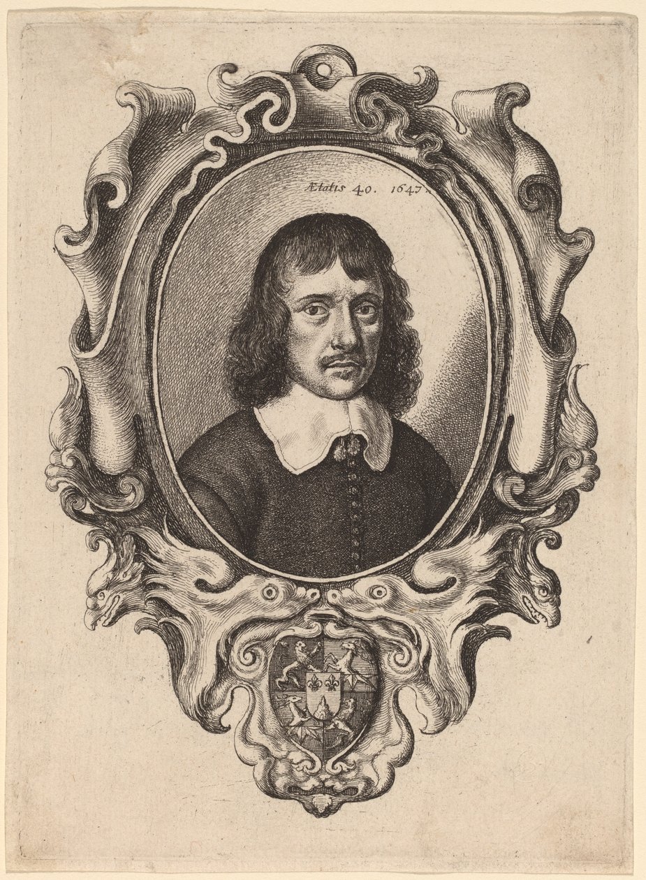 Autoportrét od Wenceslaus Hollar