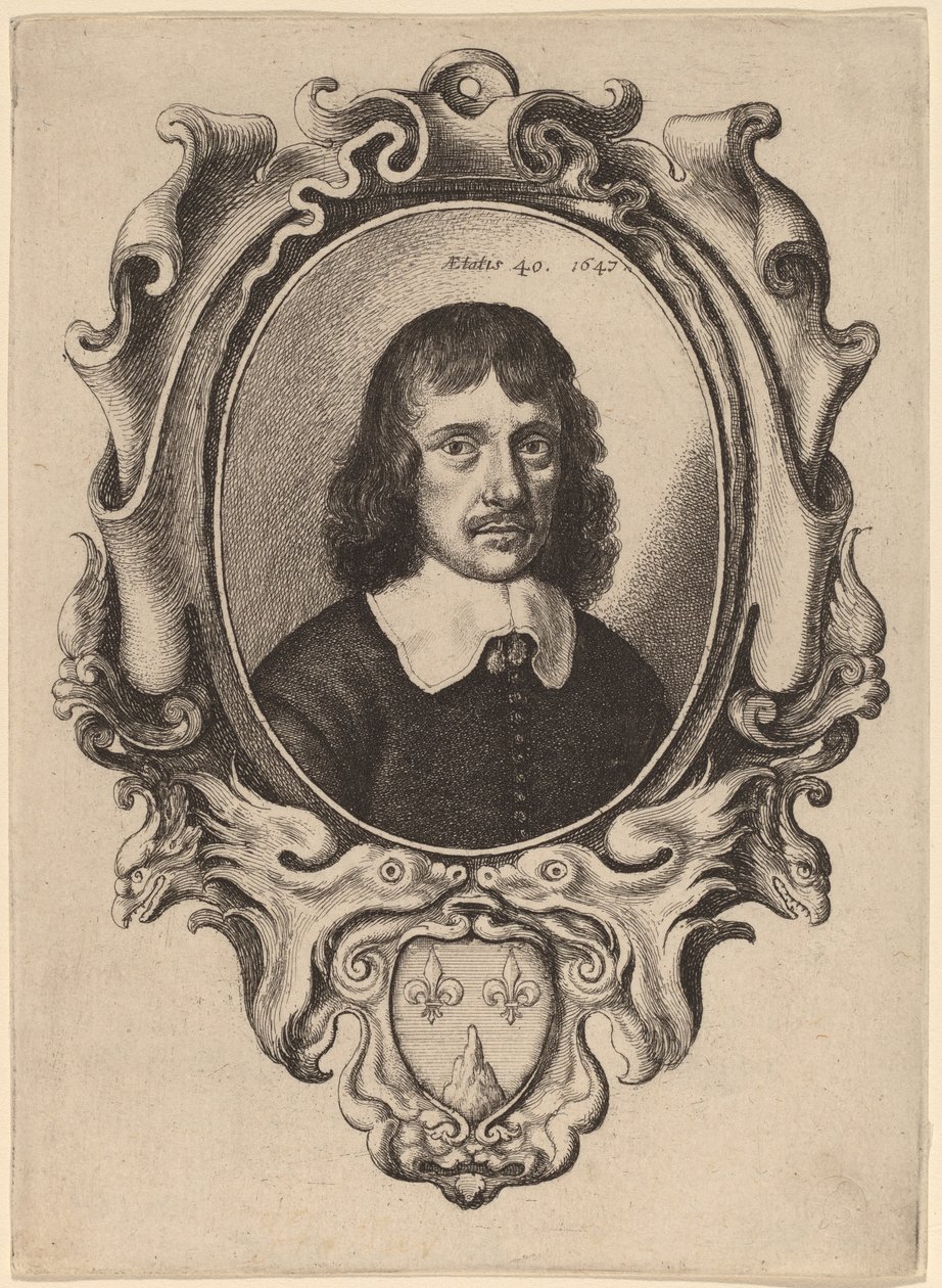 Autoportrét od Wenceslaus Hollar