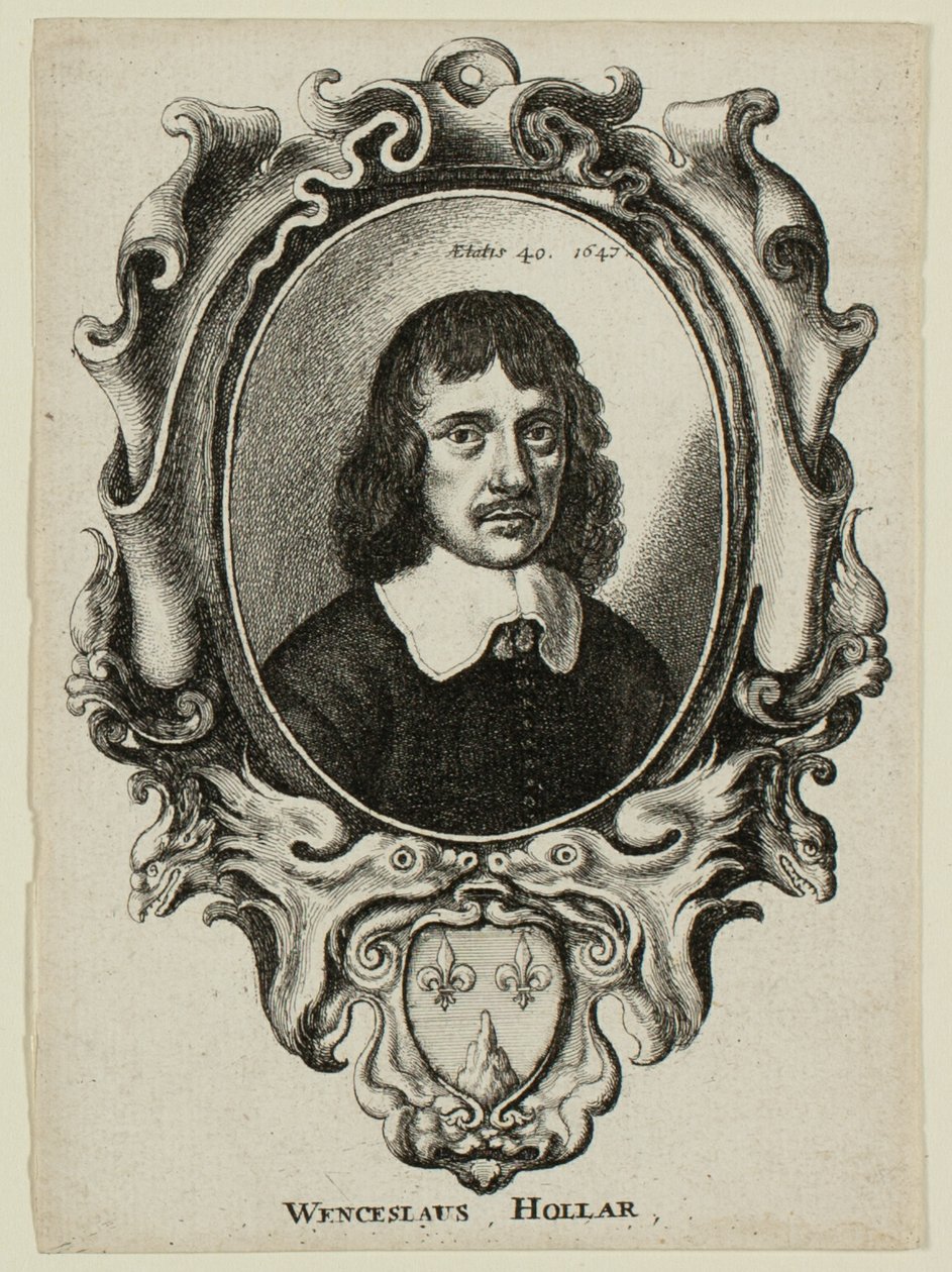 Autoportrét od Wenceslaus Hollar
