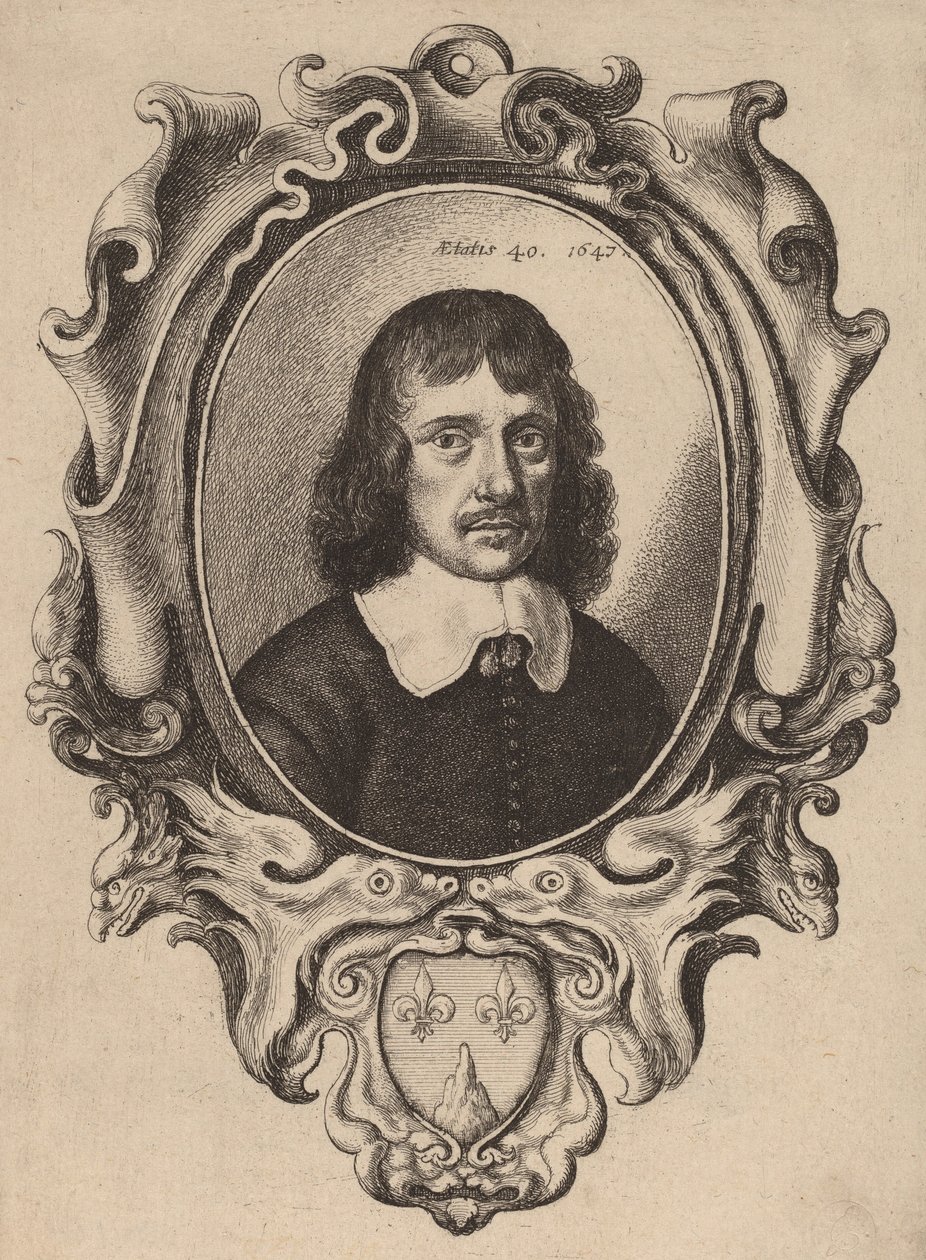 Autoportrét, 1647. od Wenceslaus Hollar