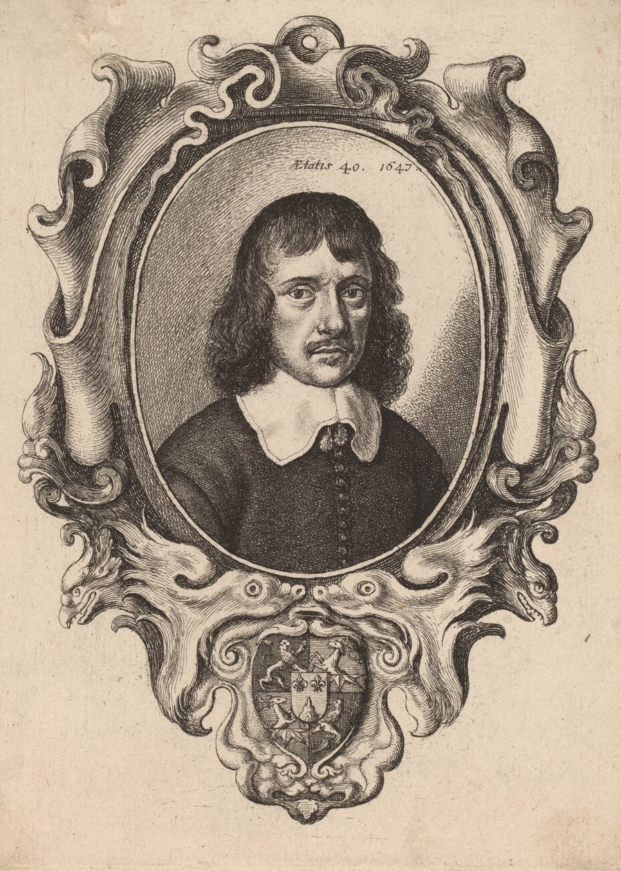 Autoportrét, 1647. od Wenceslaus Hollar