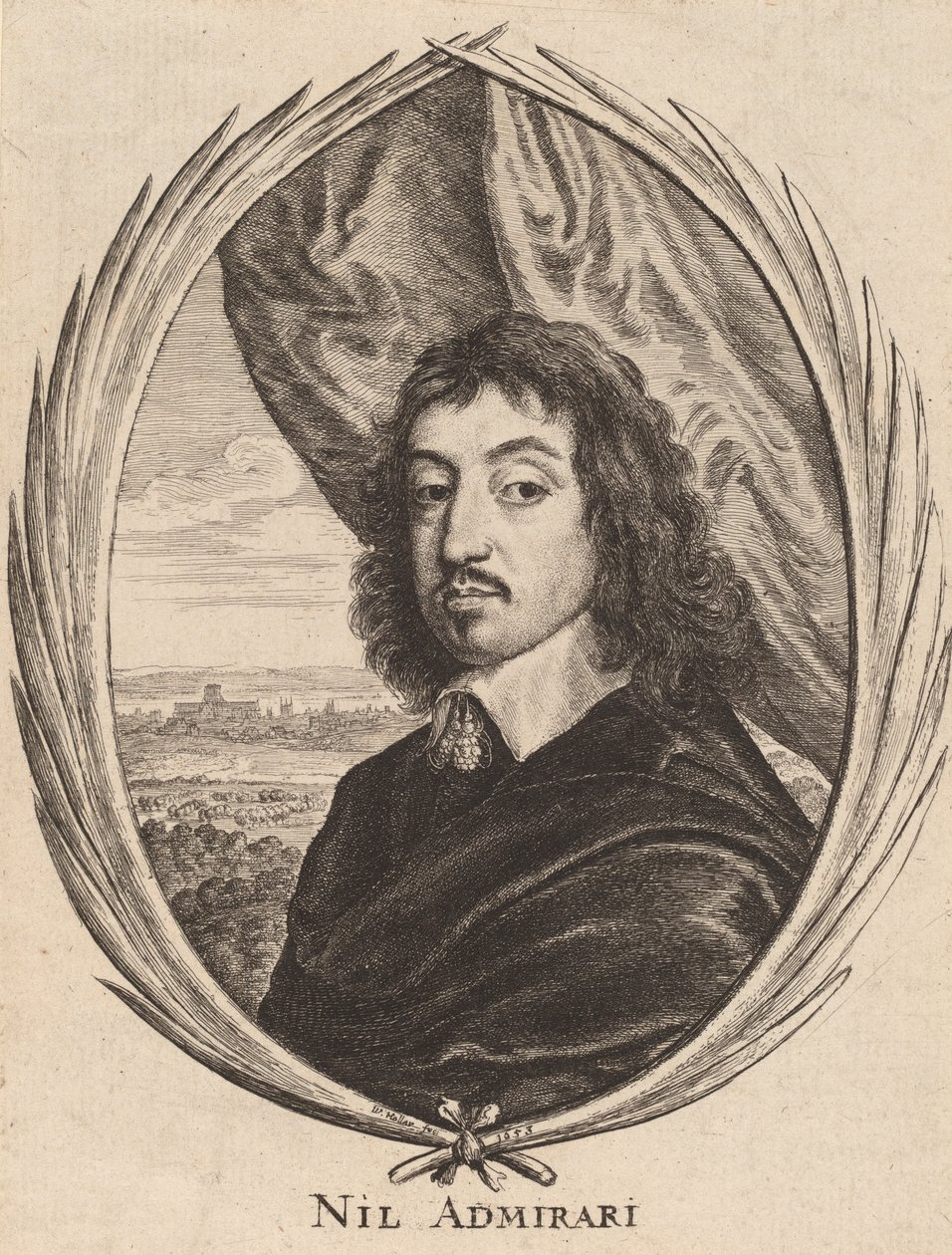 Sir John Wildman. od Wenceslaus Hollar