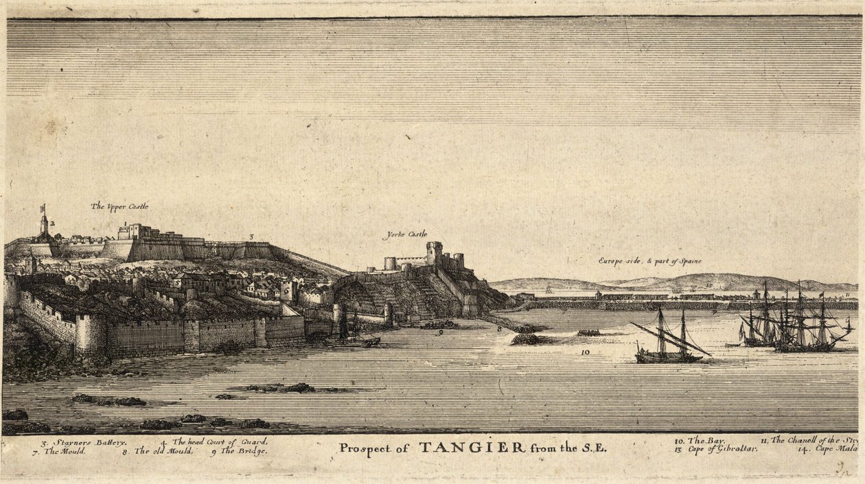 Tanger ze státu S.E. 2 od Wenceslaus Hollar