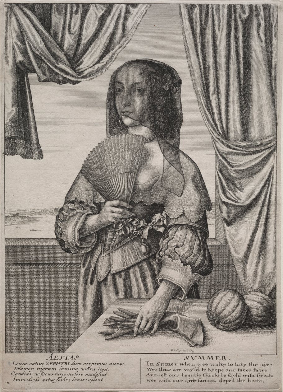 Čtvero ročních období: Léto od Wenceslaus Hollar