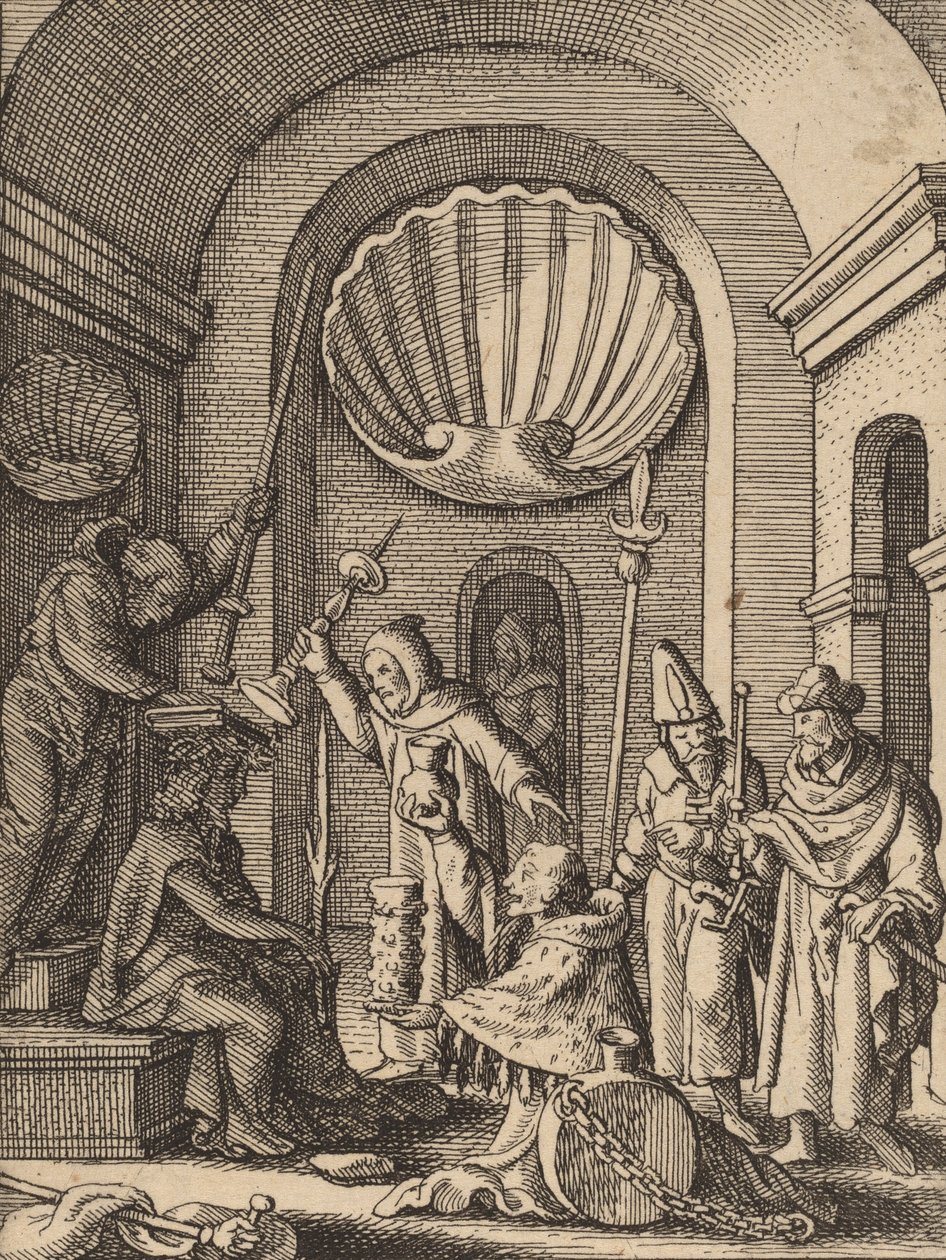 Výsměch. od Wenceslaus Hollar