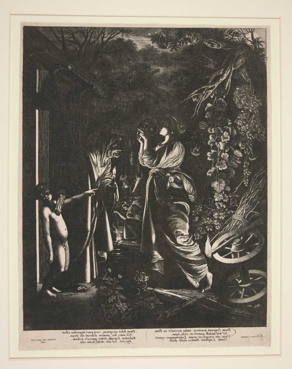 Posmívání se Ceres od Wenceslaus Hollar