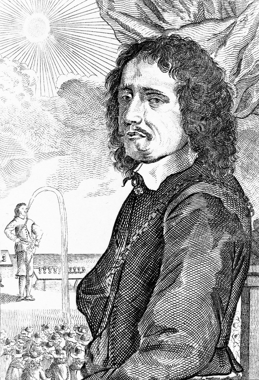 Chrlič vody, Blaise de Manfre od Wenceslaus Hollar