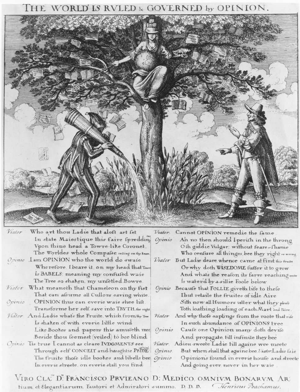 Svět je řízen a řízen názorem od Wenceslaus Hollar
