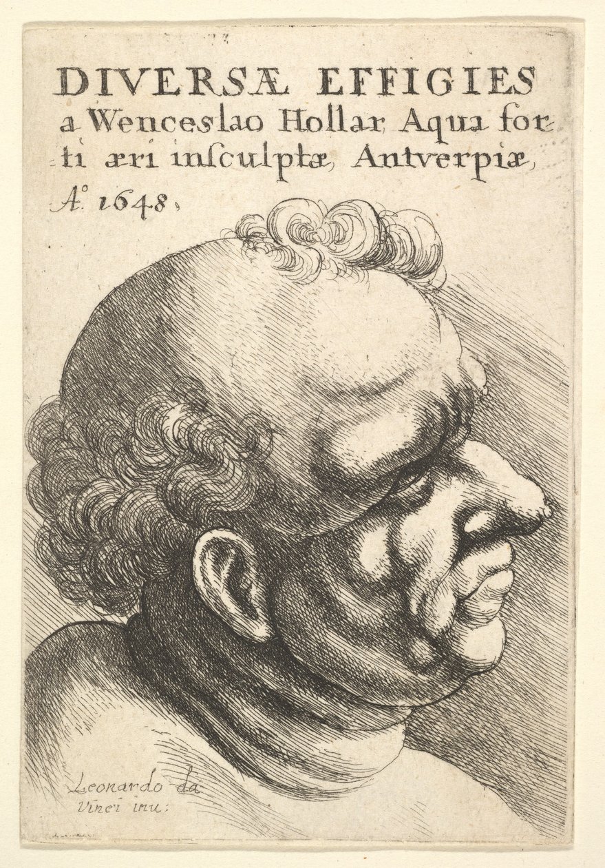 Titulní strana, Různé portréty, 1648 od Wenceslaus Hollar
