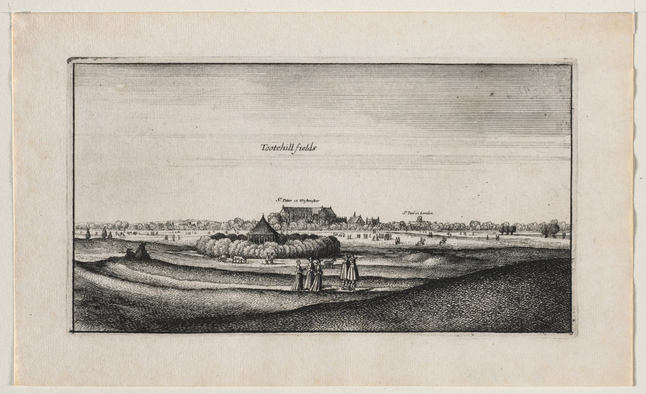 Pole Tothill od Wenceslaus Hollar