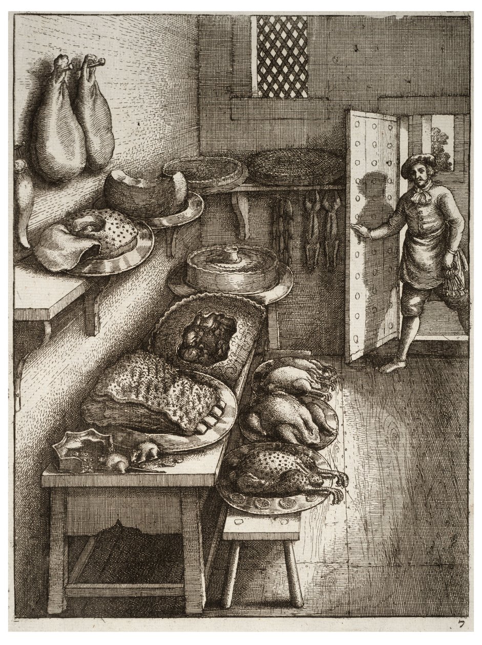 Městská a venkovská myš od Wenceslaus Hollar