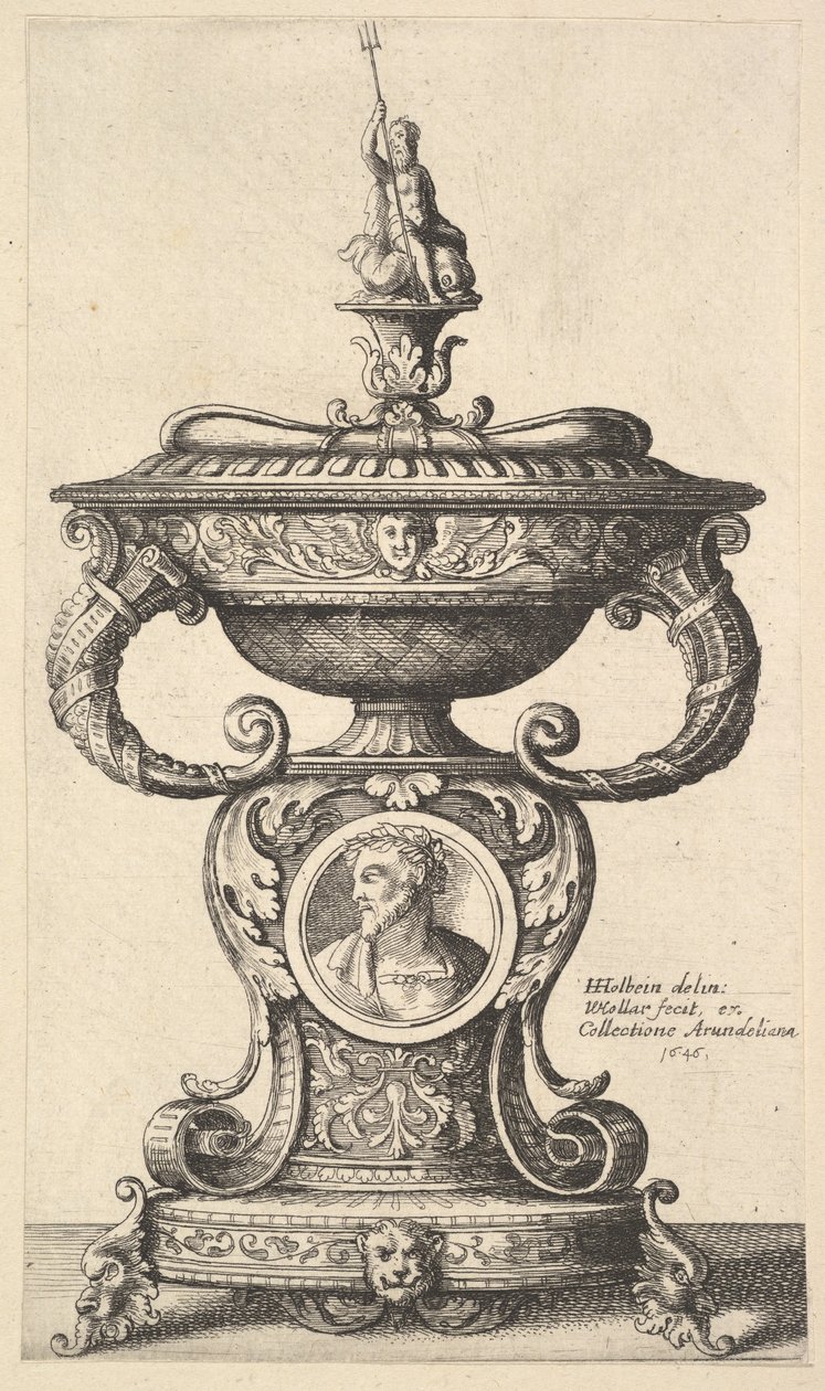 Pohár se dvěma uchy, 1646. od Wenceslaus Hollar