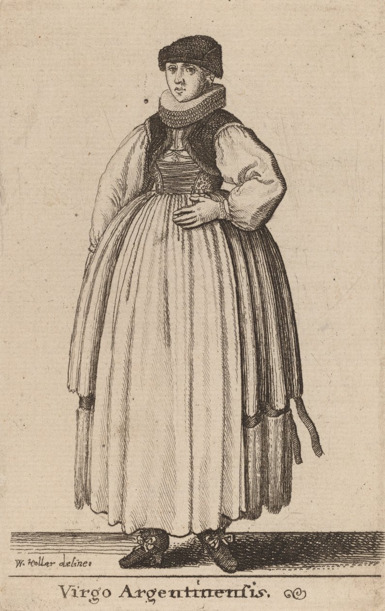 Panna Argentina od Wenceslaus Hollar