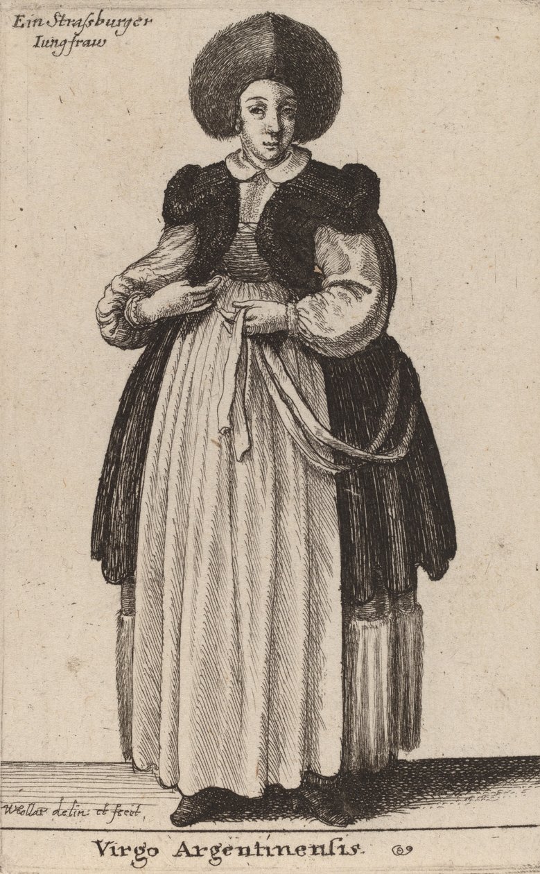Panna Argentina od Wenceslaus Hollar