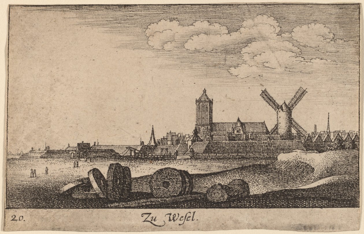 Wesel od Wenceslaus Hollar