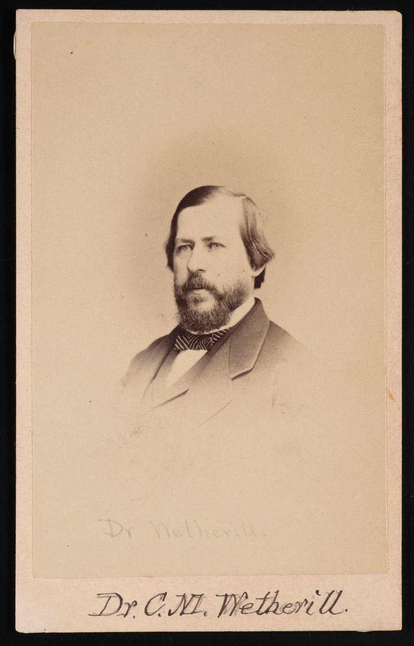 Portrét doktora Charlese Mayera Wetherilla 1825-1871, 1864. od Wenderoth and Taylor
