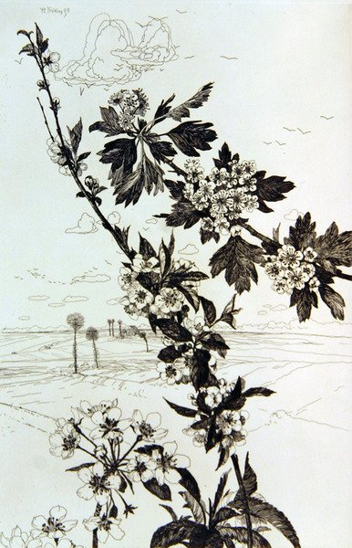 Fruhling od Wenzel Hablik