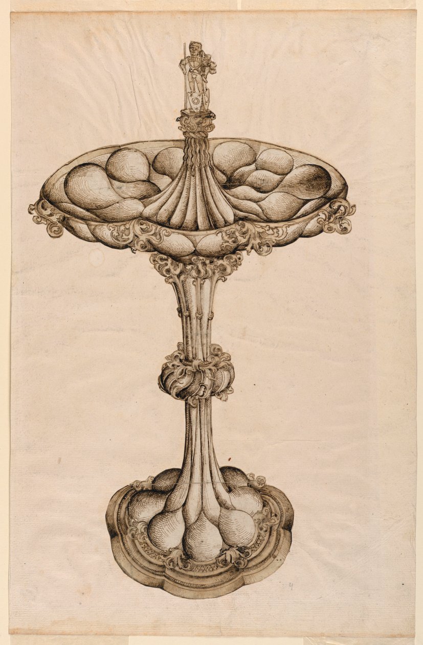 Kresba, stříbrný středník, 1498 od Wenzel von Olmütz