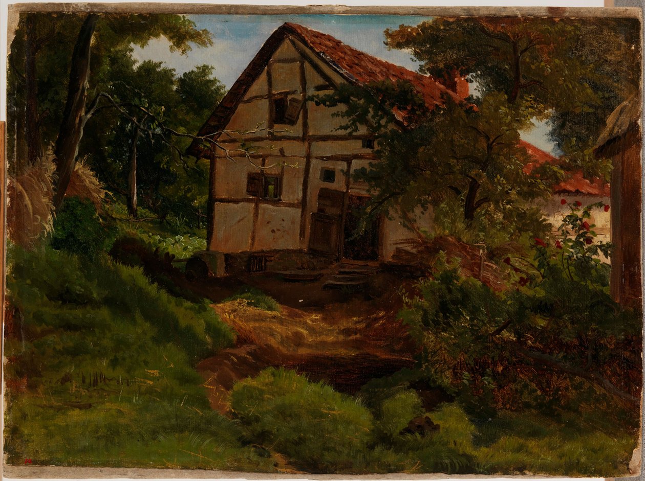 Statek v Německu, studie od Werner Holmberg
