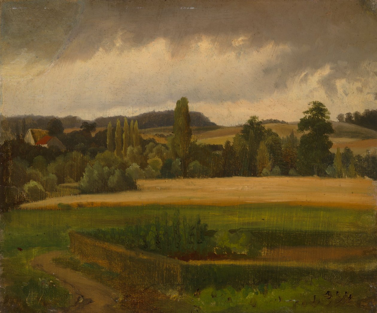 Krajina z Gräfenbergu - Studie od Werner Holmberg