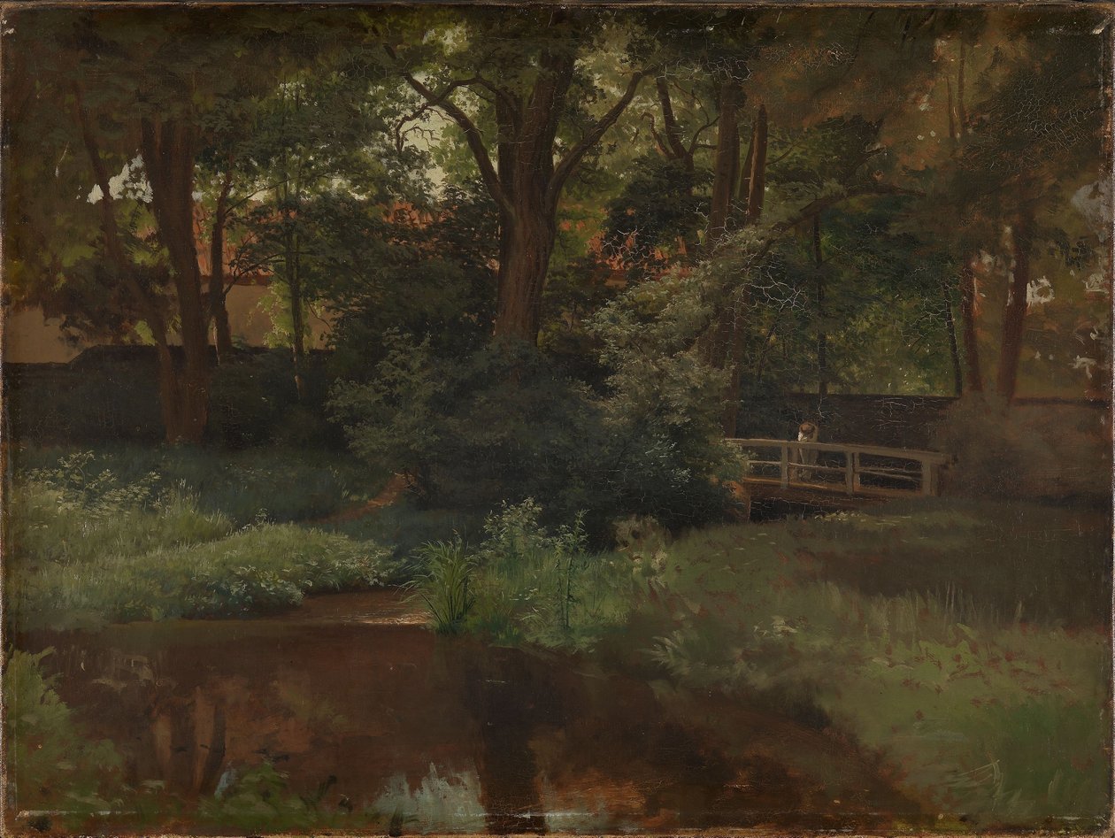 Krajinářská studie od Werner Holmberg